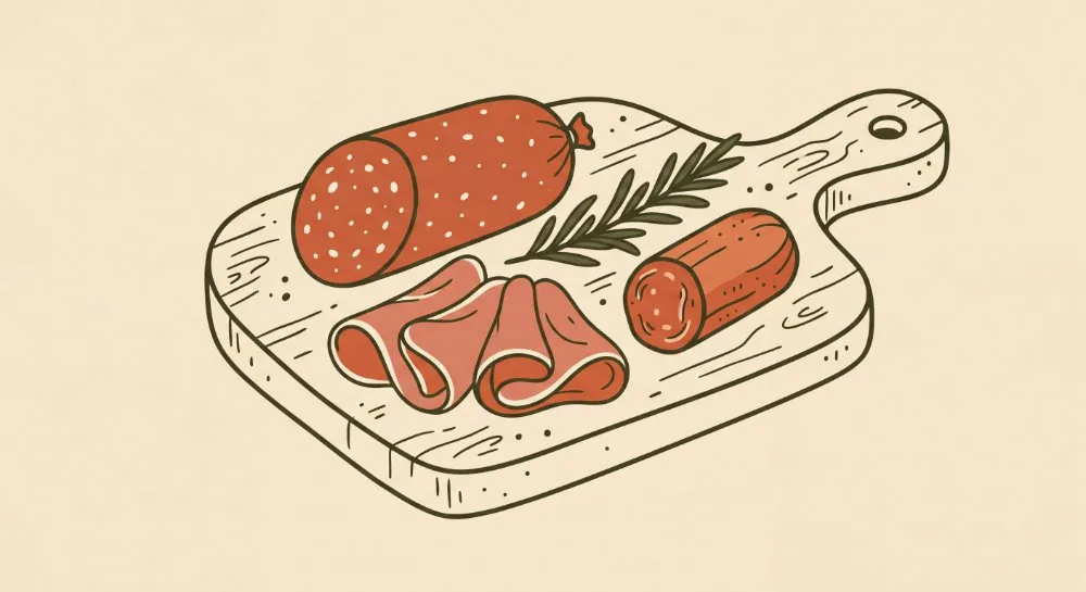 Ilustración categoría Fiambres