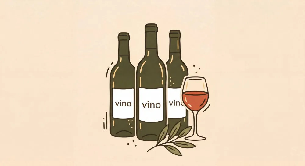Ilustración categoría Vinos